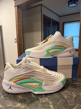 NEW Jordan Luka 3- White/Black Volt Glow (HQ5054-107)